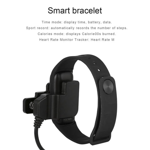0.49 OLED Screen C1 Smart Bracelet Blood Pressure Waterproof Fitness Tracker Heart Rate Monitor Smart Band