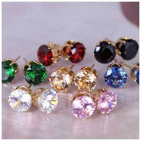 7 Days in a Week - Get 7 Pairs of earrings in this jewel set-JewelryKorner-com