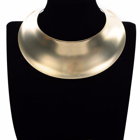 Choker Necklace Statement Bib Gold Silver Fashion Jewelry Charm Beauty