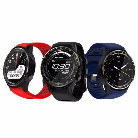 F1 Sport Smart Watch with GPS Camera Support Stopwatch Bluetooth Smartwatch SIM Card Wristwatch for Android IOS Phone