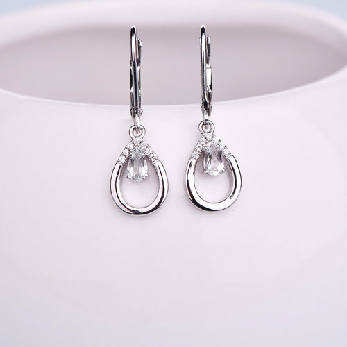 JO WISDOM Fine Jewelry Silver Earring Costume Jewelry Earrings Drop Earring Long Earring Wedding Decorations