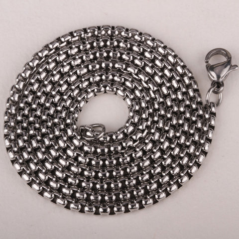 Lion necklace for men women 316L stainless steel pendant W/ chain GN06 antique gold silver biker jewelry wholesale dropship
