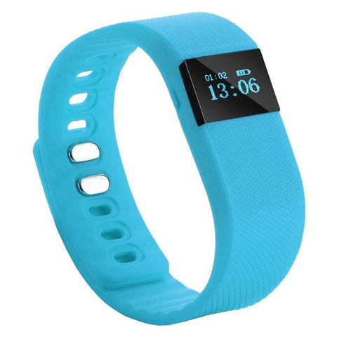 TW64 Fitness Tracker Bluetooth Smart bracelet Sport Bracelet Smart Band Wristband Pedometer For iPhone IOS Android
