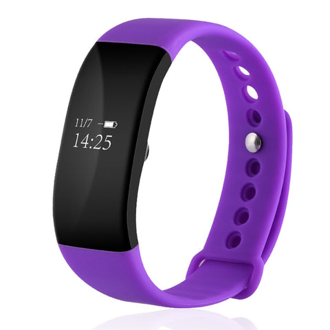 V66 Sport Smart Band Bluetooth IP68 Waterproof Heart Rate Monitor Wristband Smart Health Sleep Bracelet for Android IOS
