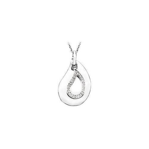 A Tear to Treasure .925 Sterling Silver Pendant with 18 Inch chain-JewelryKorner-com