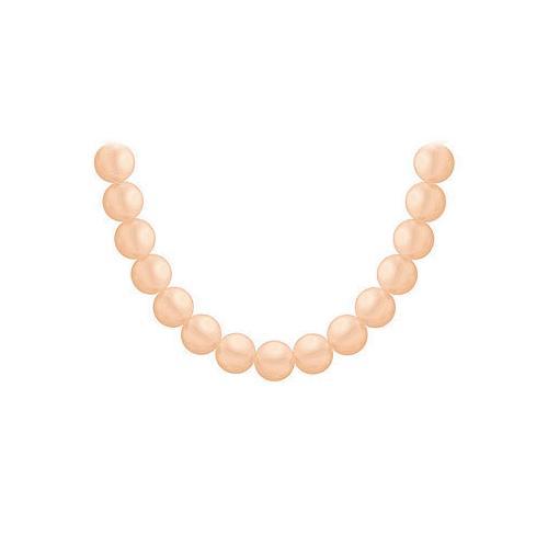 Akoya Cultured Pearl Necklace : 14K White Gold 11 MM-JewelryKorner-com