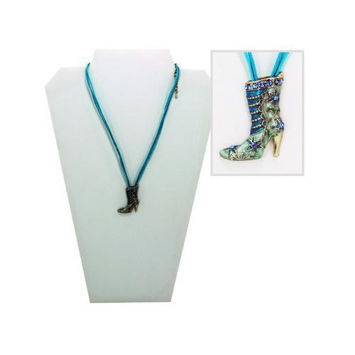 boot necklace ( Case of 16 )-JewelryKorner-com