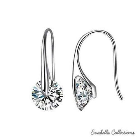 BOUTIQUE DIAMONDS - Charming Swarovski Drop Earrings-JewelryKorner-com