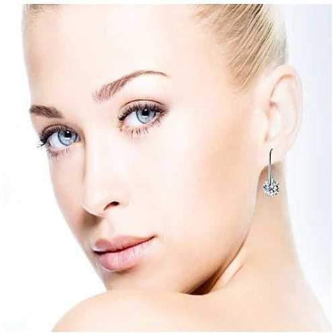 BOUTIQUE DIAMONDS - Charming Swarovski Drop Earrings-JewelryKorner-com