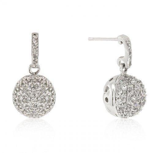 Crystal Ball Dangle Earrings (pack of 1 ea)-JewelryKorner-com