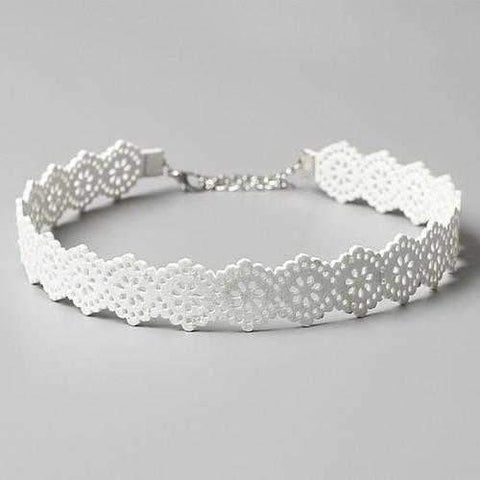 Daisy Garden Choker Necklace-JewelryKorner-com