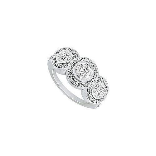 Diamond Engagement Ring : Platinum - 0.66 CT Diamonds-JewelryKorner-com