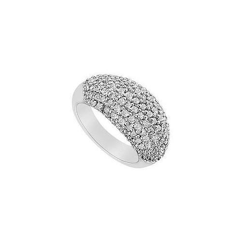 Diamond Ring : 14K White Gold - 1.75 CT Diamonds-JewelryKorner-com