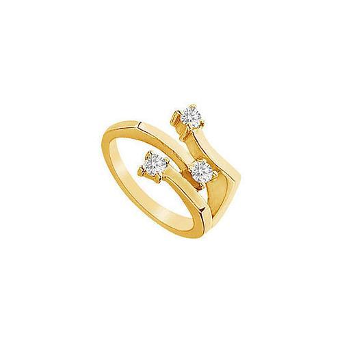 Diamond Ring : 14K Yellow Gold - 0.50 CT Diamonds-JewelryKorner-com