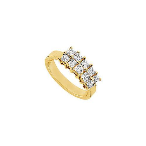 Diamond Ring : 14K Yellow Gold - 1.00 CT Diamonds-JewelryKorner-com