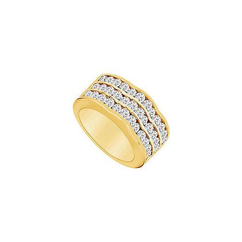 Diamond Ring : 14K Yellow Gold - 2.00 CT Diamonds-JewelryKorner-com