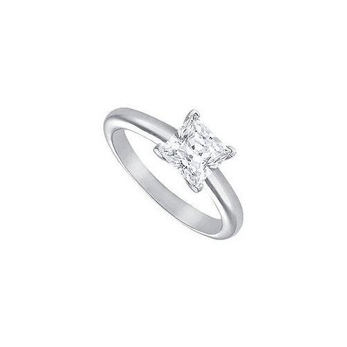 Diamond Solitaire Ring : Platinum  1.75 CT Diamond-JewelryKorner-com