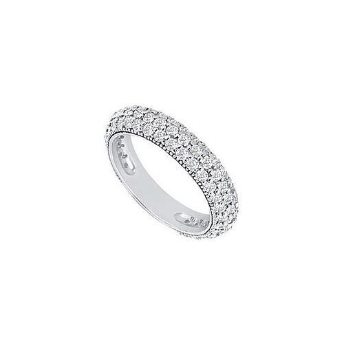 Diamond Wedding Band : Platinum - 1.00 CT Diamonds-JewelryKorner-com