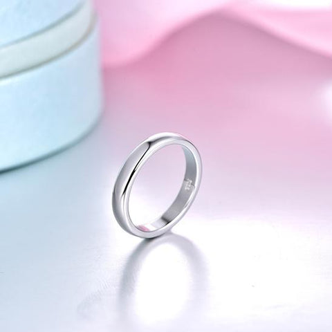100% 925 Sterling Silver Women Wedding Ring Best Gift for Friends-JewelryKorner