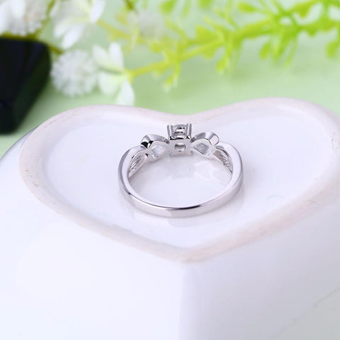 Heart By Heart Fashion Fine Jewelry Ring Newest Collection Heart Stackable 925 Solid Silver Jewelry for Women Men RINGS-JewelryKorner