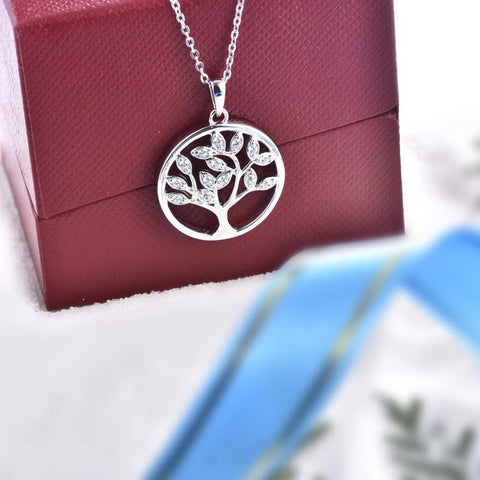 JO WISDOM 100% 925 Sterling Silver Trendy Large Pendants for Jewelry Making Tree of Life Wholesale Price-JewelryKorner