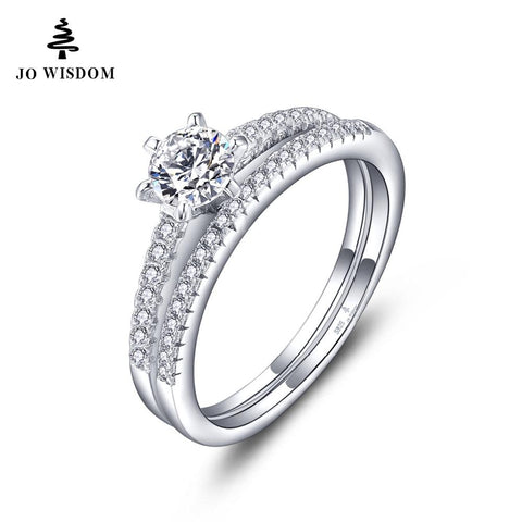 Natural Topaz 925 Sterling Silver Women Wedding Bridal Sets Ring with Natural Narural Topaz for Women-JewelryKorner