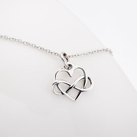 YAFEINI Women's Jewelry S925 Sterling Silver choker Necklaces & Pendants Endless love GNX8793-JewelryKorner