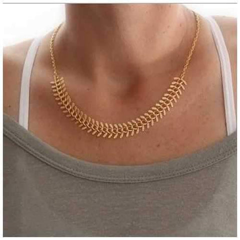 Julius 18 kt Gold Filled Necklace And Bracelet Set-JewelryKorner-com