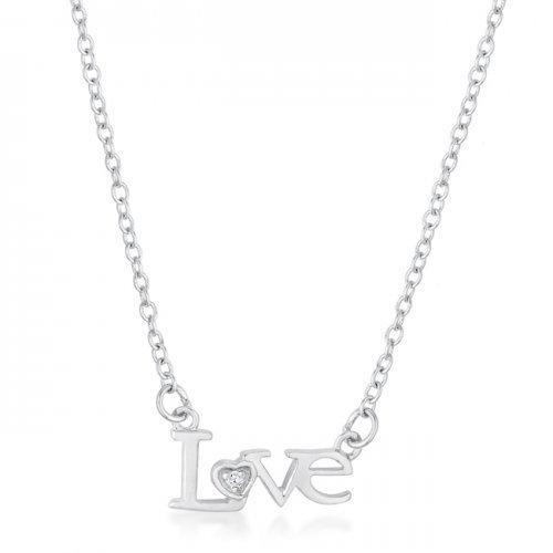 Love Script Necklace (pack of 1 ea)-JewelryKorner-com