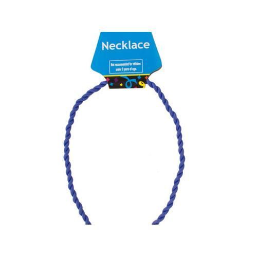 Purple Twist Sport Necklace ( Case of 24 )-JewelryKorner-com