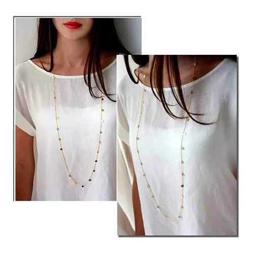 Shimmer Shimmer Long Necklace-JewelryKorner-com