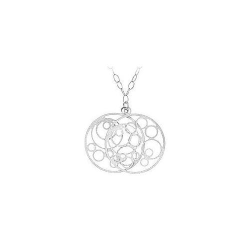 Sterling Silver Reversible Fashion Pendant-JewelryKorner-com