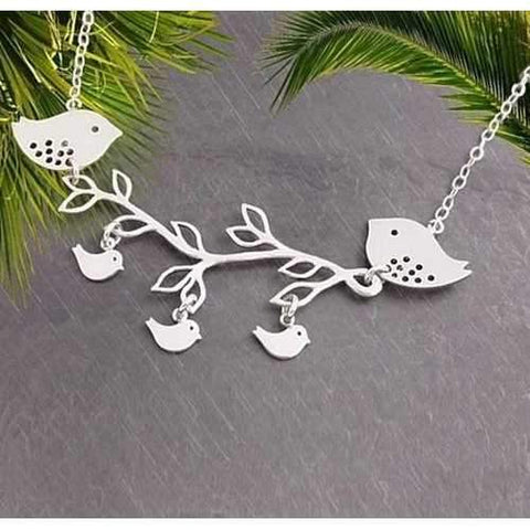 Summer Songs Necklace in Sterling Silver-JewelryKorner-com