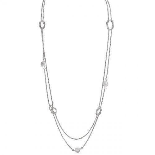Twisted Chain Knot Necklace (pack of 1 ea)-JewelryKorner-com