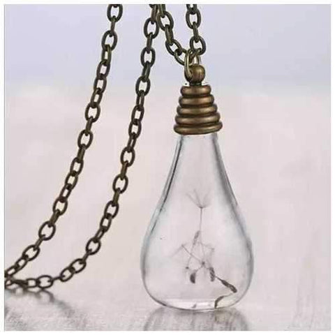 Wish In The Bottle Wish Maker Necklace-JewelryKorner-com